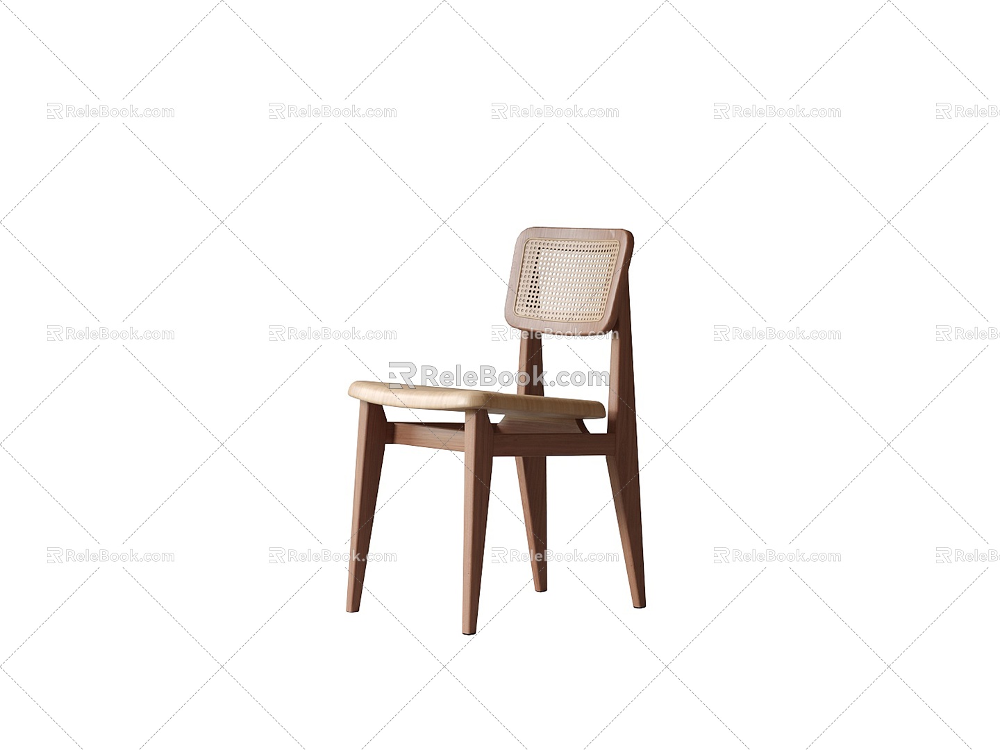 GUBI Dining Chair 3d model