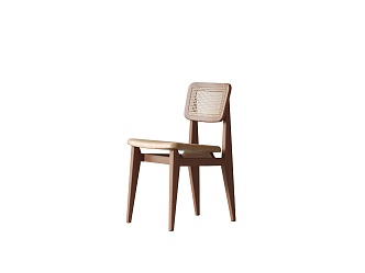 GUBI Dining Chair 3d model