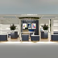 LIVE IN LIGHTHOUSE Store Interior Design With Display Cabinets Plants And Chandeliers