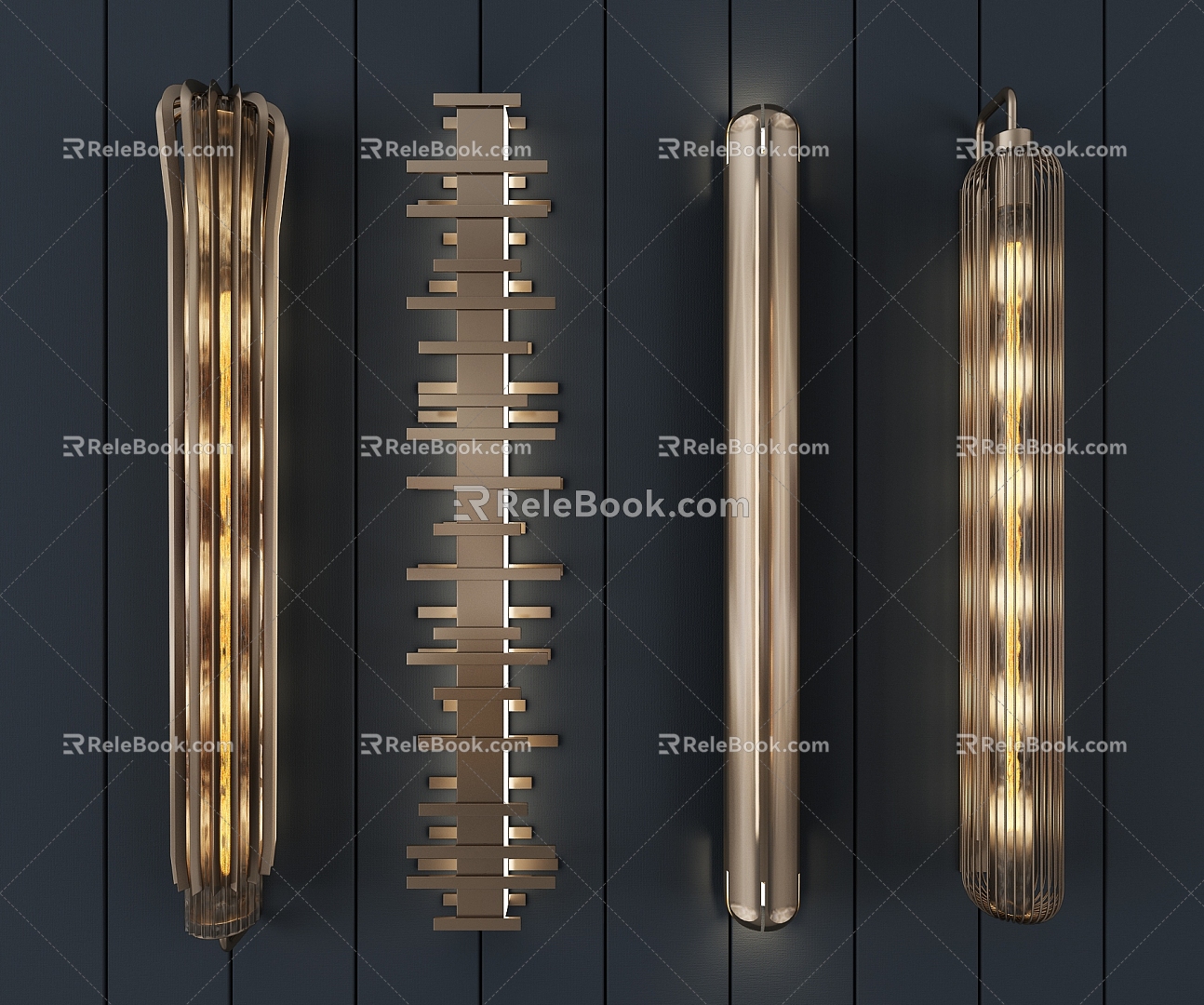 Modern wall lamp 3d model