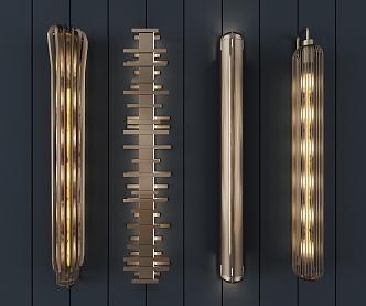 Modern wall lamp 3d model