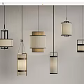 Small chandelier combination 3d model