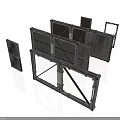 Modular Metal Frame Equipment With Detachable Structural Components For Assembly 3d model