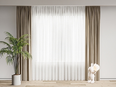 curtain fabric curtain gauze curtain fabric curtain model