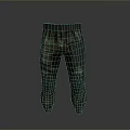 Functional Cargo Pants With Multiple Pockets And Knee Pads For Everyday Use 3d model