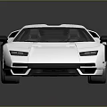 Silver Modern Sports Car With Sleek Design Aerodynamic Body And Reflective Surface