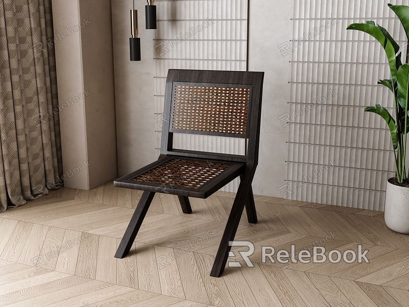 Retro single chair model