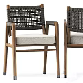 Modern Flexform Outdoor Tables and Chairs 3d model