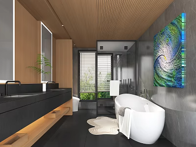 Hotel Toilet 3d model