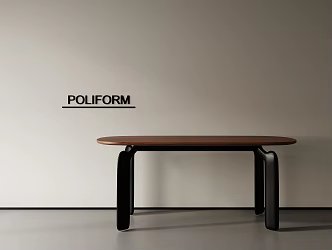Dining Table Tea Table Desk 3d model