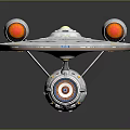 Modern Spaceship Spacecraft 3d model