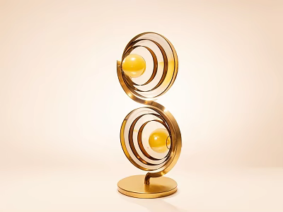 Table lamp 3d model
