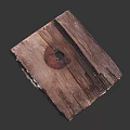 Artisan Crafted Wooden Stone Combination Piece With Natural Texture And Rich Design