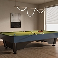 Billiard table 3d model