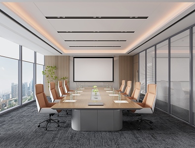 Conference Room 3d model