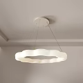 Modern Ceiling Lighting Combinations Cloud Shaped Circular And Double Ring Designs For Contemporary Interior Spaces 3d model