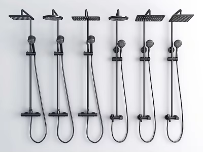 Modern Shower 3d model