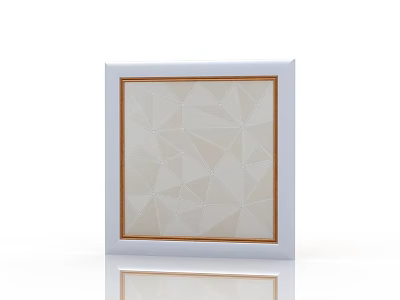 Modern gusset plate 3d model
