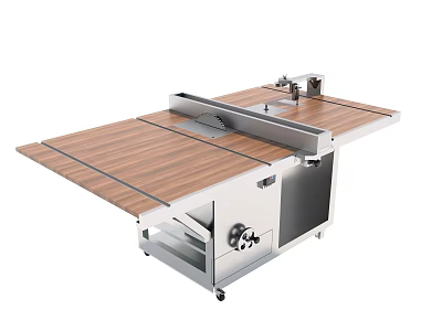 Modern workbench 3d model