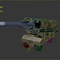 Military Missile Weapon On Camouflage Launch Vehicle With Mounted Launcher And White Warhead