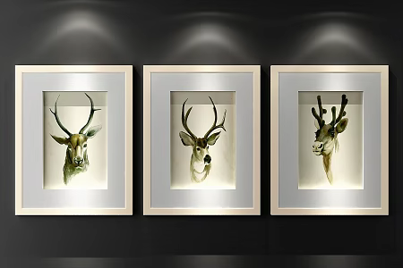 Simple Decorative Painting 3d model