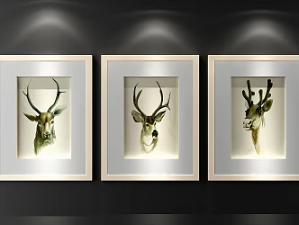 Simple Decorative Painting 3d model