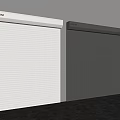 FUSIM Roller Shutter Doors in White and Gray for Home Garage Use