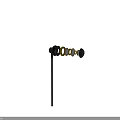 Premium Audio Headphones Disassembled Internal Components Featuring Metallic Black Design And High Quality Parts