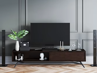 Modern TV Cabinet 3d model