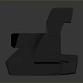 Black Computer Flatbed Scanner With Modern Design For Digital Office Use 3d model