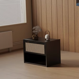 Modern bedside table 3d model