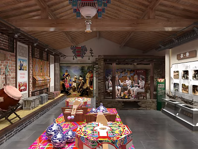 New Chinese Museum 3d model