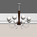 French chandelier 3d model