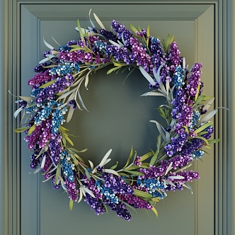 wreath 3d model