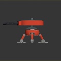 laser tower turret turntable sci-fi tower defense game tower defense sci-fi turret game turret game turret 3d model