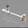Durable Hardware Tools Plumbing Connector White with Red Fittings for Pipe Installation
