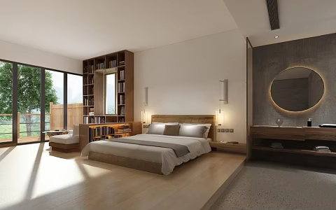Guest Room 3d model