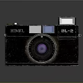 Vintage HIMEL BL-2 Camera Classic Retro Electronic Device With Timeless Design 3d model
