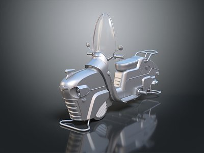 Modern Motorcycle Jet Motorcycle Science Fiction Motorcycle Concept Motorcycle Flying Car 3d model