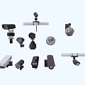 Surveillance camera combination 3d model