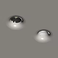 Recessed Downlights and Spotlights with Soft Warm Light for Ceiling Installation