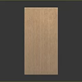 Wooden Utility Counter With Circular Openings Open Shelf And Cabinet Design
