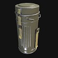 Wehrmacht Gas Mask Tube 3d model