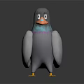 Flying Animal Pigeon Featuring Gray Body Blue Wings Colorful Iridescent Neck Orange Beak And Feet