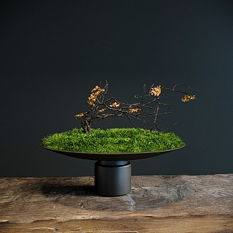 Moss Bonsai 3d model