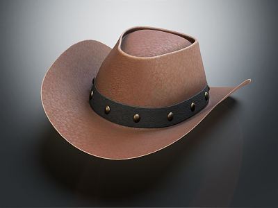 modern hat cowboy hat model