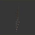 Ancient Weapons Collection Showcasing Various Spear Designs With Metal Tips And Wooden Shafts