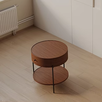 Modern Bedside Cabinet 3d model