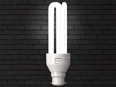 Bright Energy Efficient LED Downlight Spotlight for Modern Home Interior Lighting 3d model