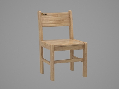 Modern Children's Chair Study Chair 3d model